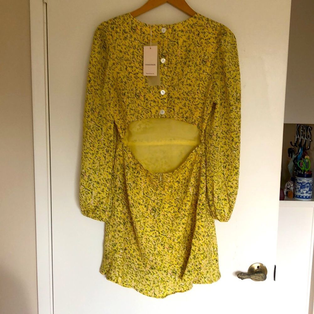 COPY - Commense. Brand new w tags. Backless floral summer teatime outfit. Size … - Picture 4 of 8